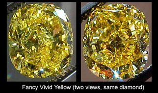 fancy vivid yellow diamond
