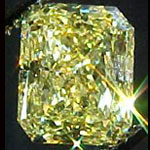 fancy intense yellow diamond