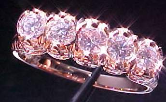 pink diamond band
