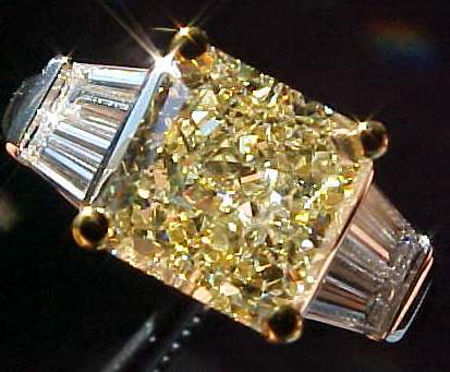 YELLOW DIAMOND RING