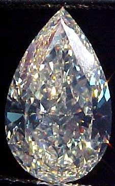 yellow pear diamond