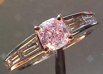 pink diamond ring