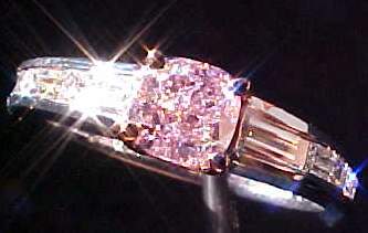 pink diamond ring