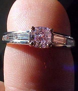 pink diamond ring