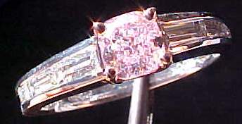 pink diamond ring