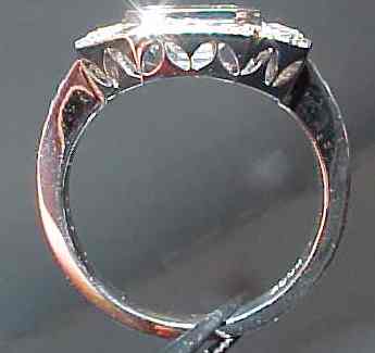micro set diamond ring