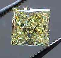 yellow diamond earrings