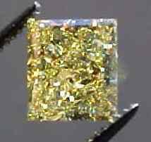 yellow diamond earrings