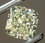 1.23ct Yellow VVS2 Cushion Cut Diamond R11000