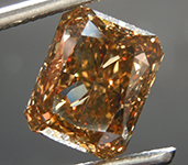5.62ct Brown VS2 Radiant Cut Diamond R11041