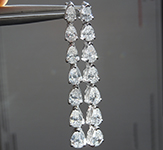 3.09ctw E VS1 Pear Shape Lab Grown Diamond Earrings R11058