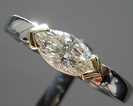 0.53ct E VVS2 Marquise Lab Grown Diamond Ring R11102