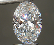 2.84ct D Internally Flawless Oval Shape Lab Grown Diamond R11156